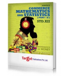 Target Publication Std.12th Mathematics and Statistics - 2 Notes, Commerce (MH Board)