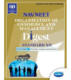 Navneet Organisation Of commerce and Management Digest Class 12 | Latest Edition