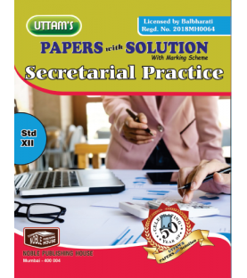 Uttams Paper Solution Std 12 Secretarial Practices