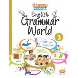 Chetana Bright Buddies English Grammar World Std 3