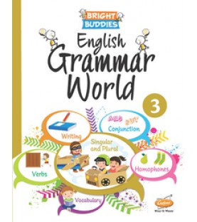 Chetana Bright Buddies English Grammar World Std 3