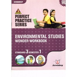 Jeevandeep Environmental Studies Workbook std 3  semester 1