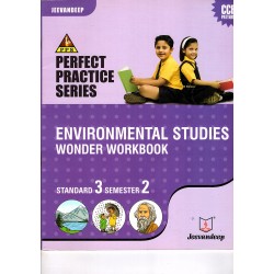 Jeevandeep Environmental Studies Workbook std 3  semester 2