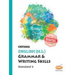 Chetana English (H.L.) Grammar and Writing Skills  Std 5 Maharashtra State Board