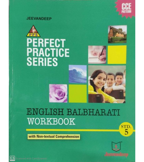 Jeevandeep English Balbharti Workbook std 5 Maharashtra State Board MH State Board Class 5 - SchoolChamp.net