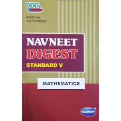 Navneet Digest Mathematics Std 5 Maharashtra State Board