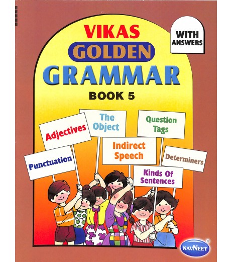 Navneet Vikas Golden Grammer Book 5 Maharashtra State Board MH State Board Class 5 - SchoolChamp.net