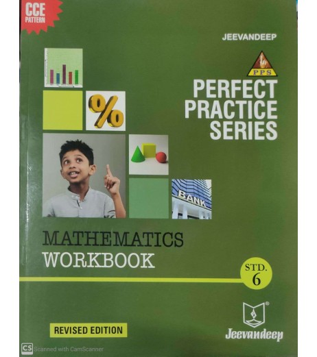 Jeevandeep Mathematics Workbook std 6  Perfect Practice Series Maharashtra State Board MH State Board Class 6 - SchoolChamp.net