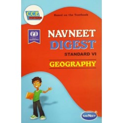 Navneet Digest Geography Std 6 Maharashtra State Board