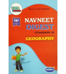 Navneet Digest Geography Std 6 Maharashtra State Board