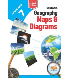 Chetana Geography Maps and Diagram Std 7