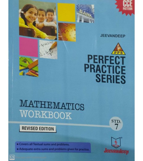 Jeevandeep Mathematics Workbook Std 7 Maharashtra State Board MH State Board Class 7 - SchoolChamp.net