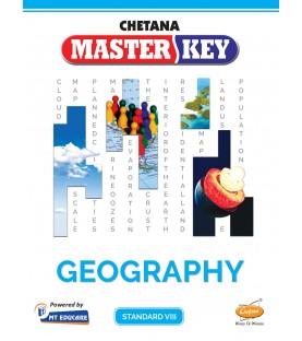 Chetna Master key Geography Std 8 Maharashtra State Board