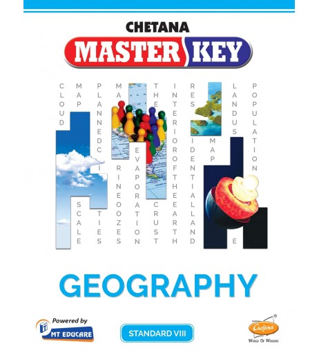 Chetna Master key Geography Std 8 Maharashtra State Board MH State Board Class 8 - SchoolChamp.net