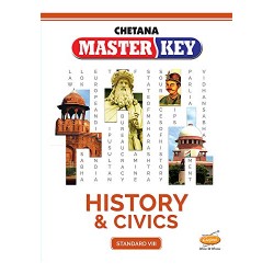 Chetna Master key History and Civics Std 8 Maharashtra