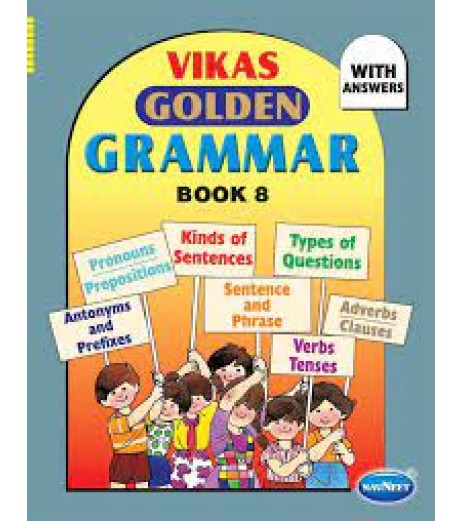 Navneet Vikas Golden Grammer Book 8 Maharashtra State Board MH State Board Class 8 - SchoolChamp.net