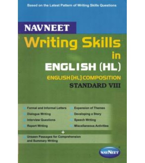 Navneet Writing Skills in English HL Composition | Std 8 | English Medium MH State Board Class 8 - SchoolChamp.net