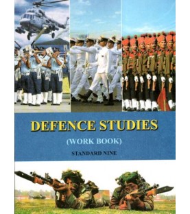 Defence  Studies Workbook Std 9 Maharashtra State Board