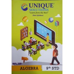 Unique Solution Mathematics 1 algebra 9th SSC State Board