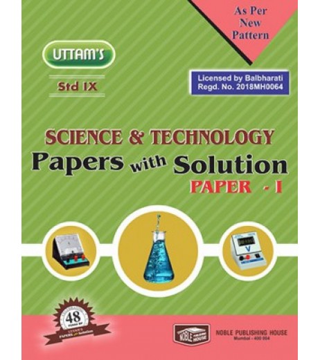 Uttams Paper with Solution Std 9 Science and Technology Part 1 MH State Board Class 9 - SchoolChamp.net
