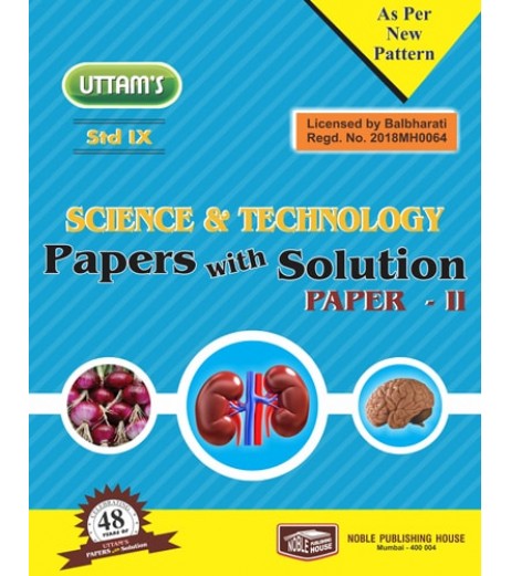 Uttams Paper with Solution Std 9 Science and Technology Part 2 MH State Board Class 9 - SchoolChamp.net