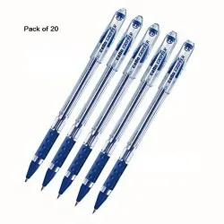 Ball pen Gripper 0.5 mm tip Blue Pack of 20