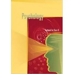 Psychology English Book for class 11 Published by NCERT of