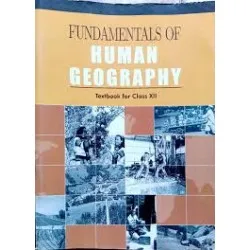 Fundamentals of Human Geogrophy English Book for class 12 Published by NCERT of UPMSP