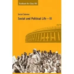 Social and Political Life III english book for class 8 Published by NCERT of UPMSP