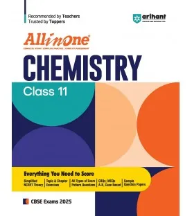 CBSE All in One Chemistry Guide Class 11 |latest Edition