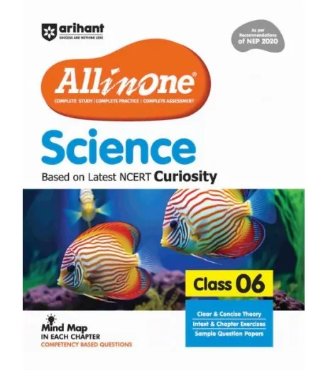 CBSE All In One Science Guide Class 6 | For CBSE Exams 2026