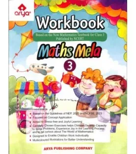 Arya Publication Maths Mela Workbook Class 3 NEP 2020