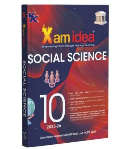 Xam Idea CBSE Social Science Class 10 | 2025-26  Edition