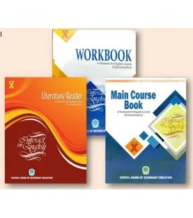 CBSE English Main Course Book  Workbook and Literature Reader for Class 10