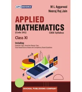 Applied Mathematics for CBSE Class 11 by M L Aggarwal Code 241 | Latest Edition