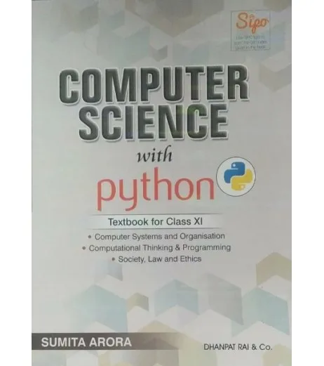 Computer Science with Python by Sumita Arora including Practical Books for Class 11 Science - SchoolChamp.net