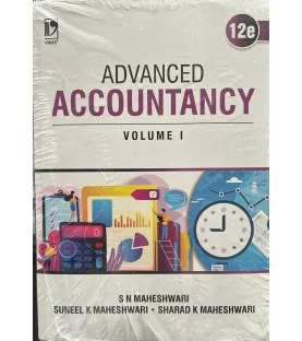 Advanced Accountancy Volume 1 by  S.N. Maheshwari | ViKas Publishing  