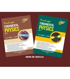 Pradeep's Fundamental Physics Vol.I & II for Class 12|Latest edition 