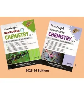 Pradeep New Course Chemistry for Class 12 Vol 1 and 2 By SC Kheterpal |Latest edition 