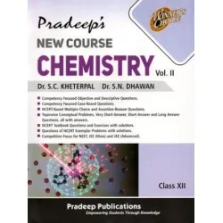 Pradeep New Course Chemistry for Class 12 Vol 1 and 2 By SC