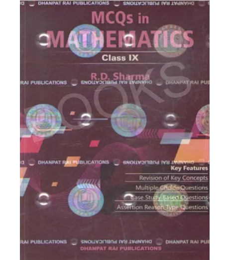 Mathematics for Class 9 by R D Sharma with MCQ Term 1 & 2 CBSE Class 9 