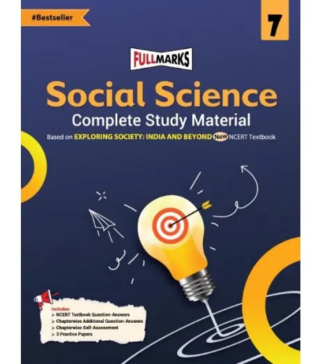 Full Marks CBSE Exploring Society -India and Beyond Social Science Guide for Class 7 | Latest Edition