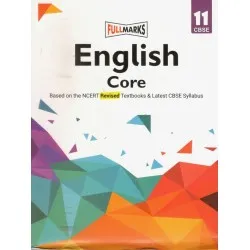 Full Marks Guide English Core for CBSE Class 11 | Latest Edition 