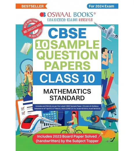 Oswaal CBSE Sample Question Paper Class 10 Mathematics | Latest Edition