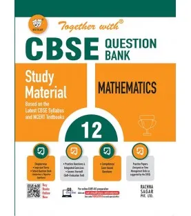 Together With Mathematics Class 12 Question Bank  CBSE Board | Latest Edition