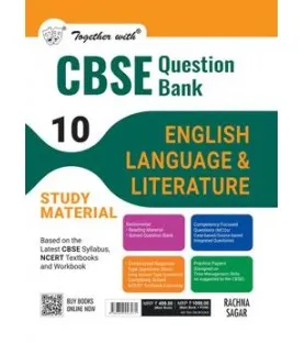 Together With English Language & Literature Class 10 Question Bank | CBSE Board | Latest Edition