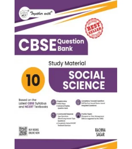Together With Social Science Class 10 Question Bank | CBSE Board | Latest Edition