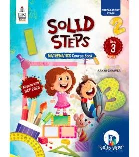 Solid Step Math Course Book Part A for Class 3 | Latest Edition
