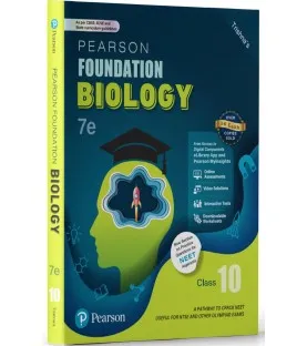 Pearson IIT Foundation Biology Class 10 | Latest Edition