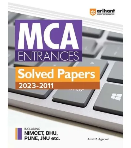 Arihant MCA Entrances Solved Papers 2023-2011